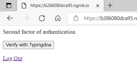 MFA using Okta and Verify with Typingdna