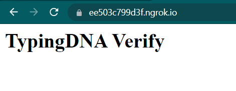 verify